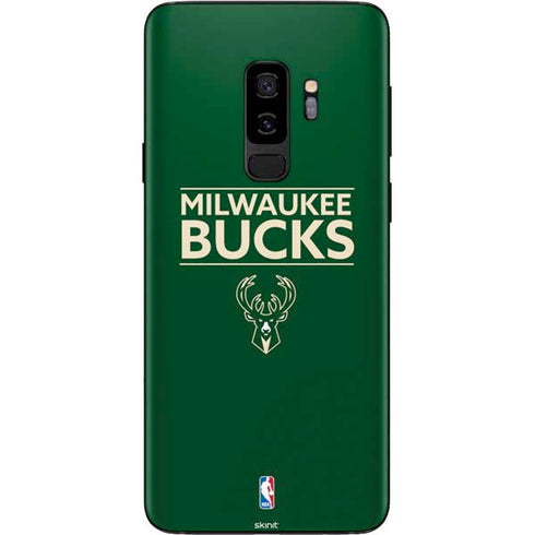 NBA Milwaukee Bucks Standard - Green Galaxy S9 Plus Skin
