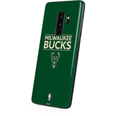 NBA Milwaukee Bucks Standard - Green Galaxy S9 Plus Skin