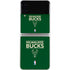 NBA Milwaukee Bucks Standard - Green Galaxy Z Flip3 5G Skin