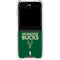 NBA Milwaukee Bucks Standard - Green Galaxy Z Flip5 5G Clear Case