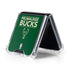 NBA Milwaukee Bucks Standard - Green Galaxy Z Flip5 5G Clear Case