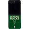 NBA Milwaukee Bucks Standard - Green Galaxy Z Flip5 5G Skin