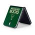 NBA Milwaukee Bucks Standard - Green Galaxy Z Flip5 5G Skin
