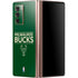 NBA Milwaukee Bucks Standard - Green Galaxy Z Fold2 5G Skin