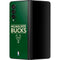 NBA Milwaukee Bucks Standard - Green Galaxy Z Fold3 5G Skin