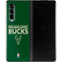 NBA Milwaukee Bucks Standard - Green Galaxy Z Fold3 5G Skin
