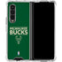 NBA Milwaukee Bucks Standard - Green Galaxy Z Fold4 5G Clear Case