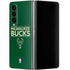 NBA Milwaukee Bucks Standard - Green Galaxy Z Fold4 5G Skin