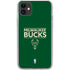 NBA Milwaukee Bucks Standard - Green iPhone 11 Clear Case