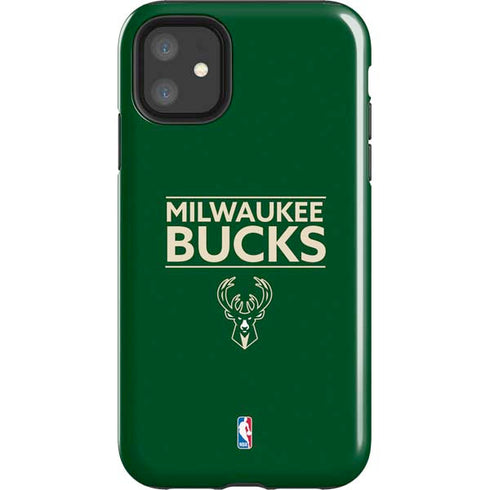 NBA Milwaukee Bucks Standard - Green iPhone 11 Impact Case