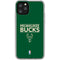 NBA Milwaukee Bucks Standard - Green iPhone 11 Pro Clear Case