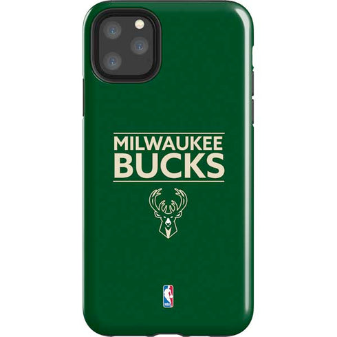 NBA Milwaukee Bucks Standard - Green iPhone 11 Pro Max Impact Case
