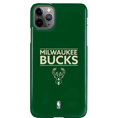 NBA Milwaukee Bucks Standard - Green iPhone 11 Pro Max Lite Case