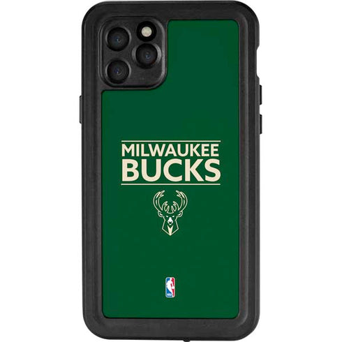 NBA Milwaukee Bucks Standard - Green iPhone 11 Pro Waterproof Case