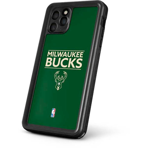 NBA Milwaukee Bucks Standard - Green iPhone 11 Pro Waterproof Case