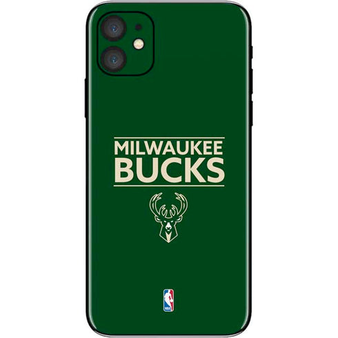 NBA Milwaukee Bucks Standard - Green iPhone 11 Skin