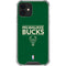 NBA Milwaukee Bucks Standard - Green iPhone 12 Clear Case