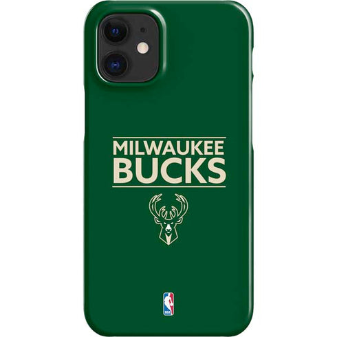 NBA Milwaukee Bucks Standard - Green iPhone 12 Mini Lite Case