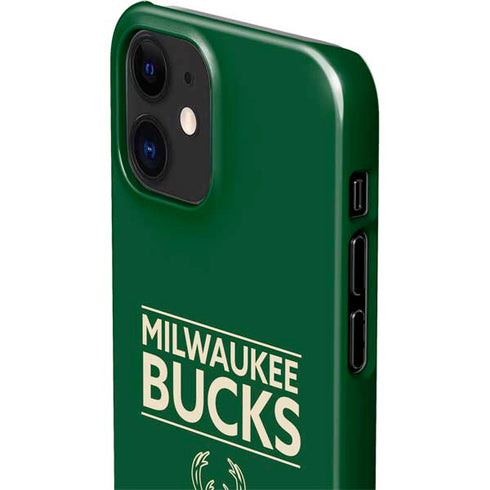 NBA Milwaukee Bucks Standard - Green iPhone 12 Mini Lite Case
