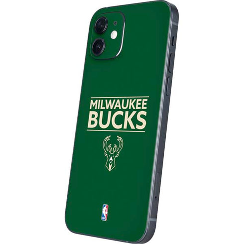 NBA Milwaukee Bucks Standard - Green iPhone 12 Mini Skin