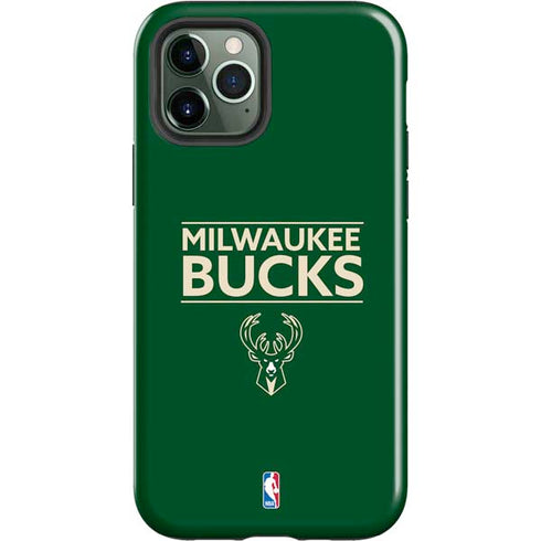 NBA Milwaukee Bucks Standard - Green iPhone 12 Pro Impact Case