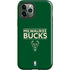 NBA Milwaukee Bucks Standard - Green iPhone 12 Pro Impact Case