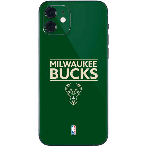 NBA Milwaukee Bucks Standard - Green iPhone 12 Skin