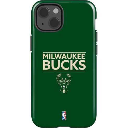 NBA Milwaukee Bucks Standard - Green iPhone 13 Impact Case