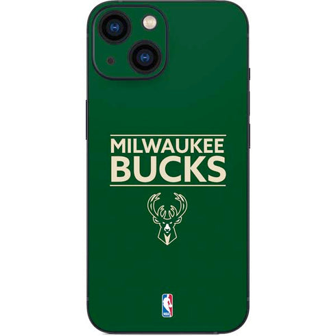NBA Milwaukee Bucks Standard - Green iPhone 13 Mini Skin
