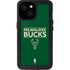 NBA Milwaukee Bucks Standard - Green iPhone 13 Mini Waterproof Case