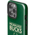 NBA Milwaukee Bucks Standard - Green iPhone 13 Pro Impact Case