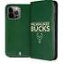 NBA Milwaukee Bucks Standard - Green iPhone 13 Pro Max Folio Case