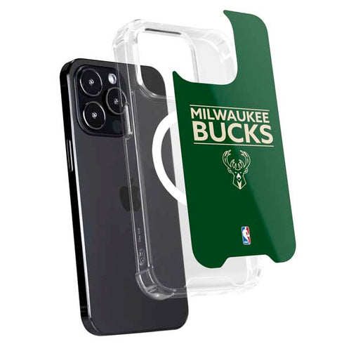 NBA Milwaukee Bucks Standard - Green iPhone 13 Pro Max MagSafe Case