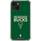 NBA Milwaukee Bucks Standard - Green iPhone 14 Clear Case