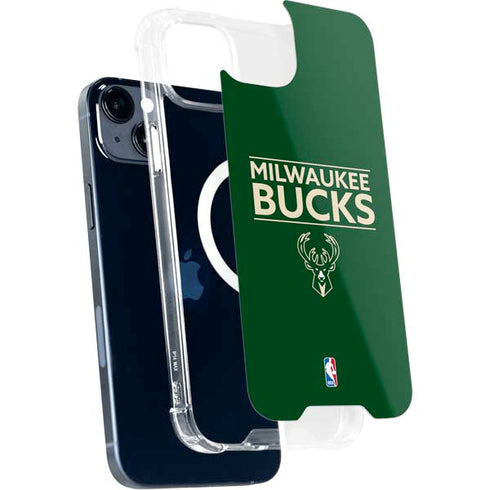 NBA Milwaukee Bucks Standard - Green iPhone 15 Plus MagSafe Case