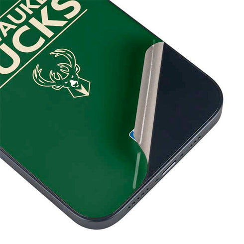 NBA Milwaukee Bucks Standard - Green iPhone 15 Plus Skin