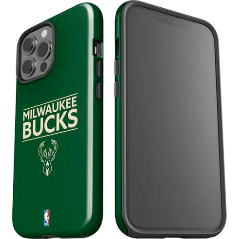 NBA Milwaukee Bucks Standard - Green iPhone 15 Pro Max Impact Case