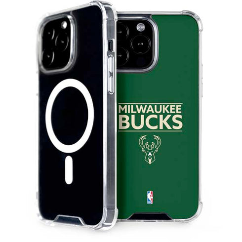 NBA Milwaukee Bucks Standard - Green iPhone 15 Pro Max MagSafe Case