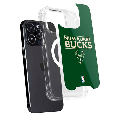 NBA Milwaukee Bucks Standard - Green iPhone 15 Pro Max MagSafe Case