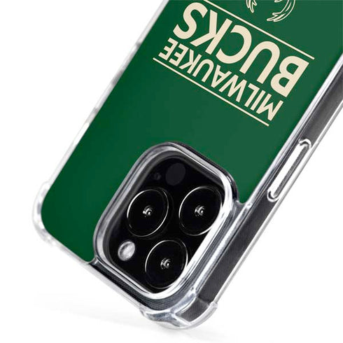 NBA Milwaukee Bucks Standard - Green iPhone 15 Pro Max MagSafe Case