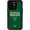 NBA Milwaukee Bucks Standard - Green iPhone 14 Pro Waterproof Case