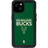 NBA Milwaukee Bucks Standard - Green iPhone 15 Plus Waterproof Case