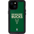NBA Milwaukee Bucks Standard - Green iPhone 15 Waterproof Case