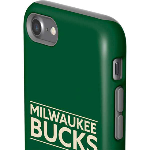 NBA Milwaukee Bucks Standard - Green iPhone SE (2nd & 3rd Gen) Pro Case