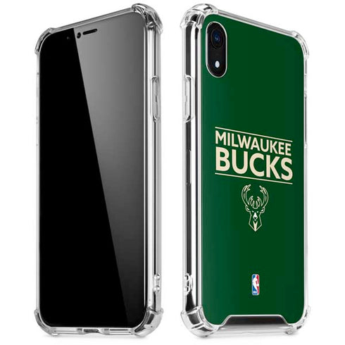 NBA Milwaukee Bucks Standard - Green iPhone XR Clear Case