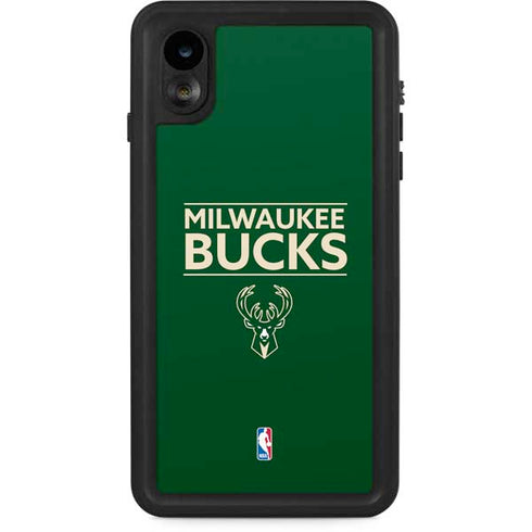 NBA Milwaukee Bucks Standard - Green iPhone XR Waterproof Case