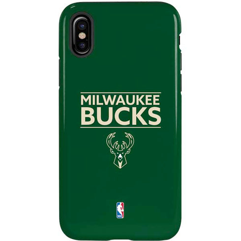 NBA Milwaukee Bucks Standard - Green iPhone XS Pro Case