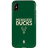 NBA Milwaukee Bucks Standard - Green iPhone XS Pro Case