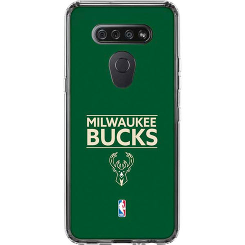 NBA Milwaukee Bucks Standard - Green LG K51/Q51 Clear Case