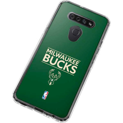 NBA Milwaukee Bucks Standard - Green LG K51/Q51 Clear Case
